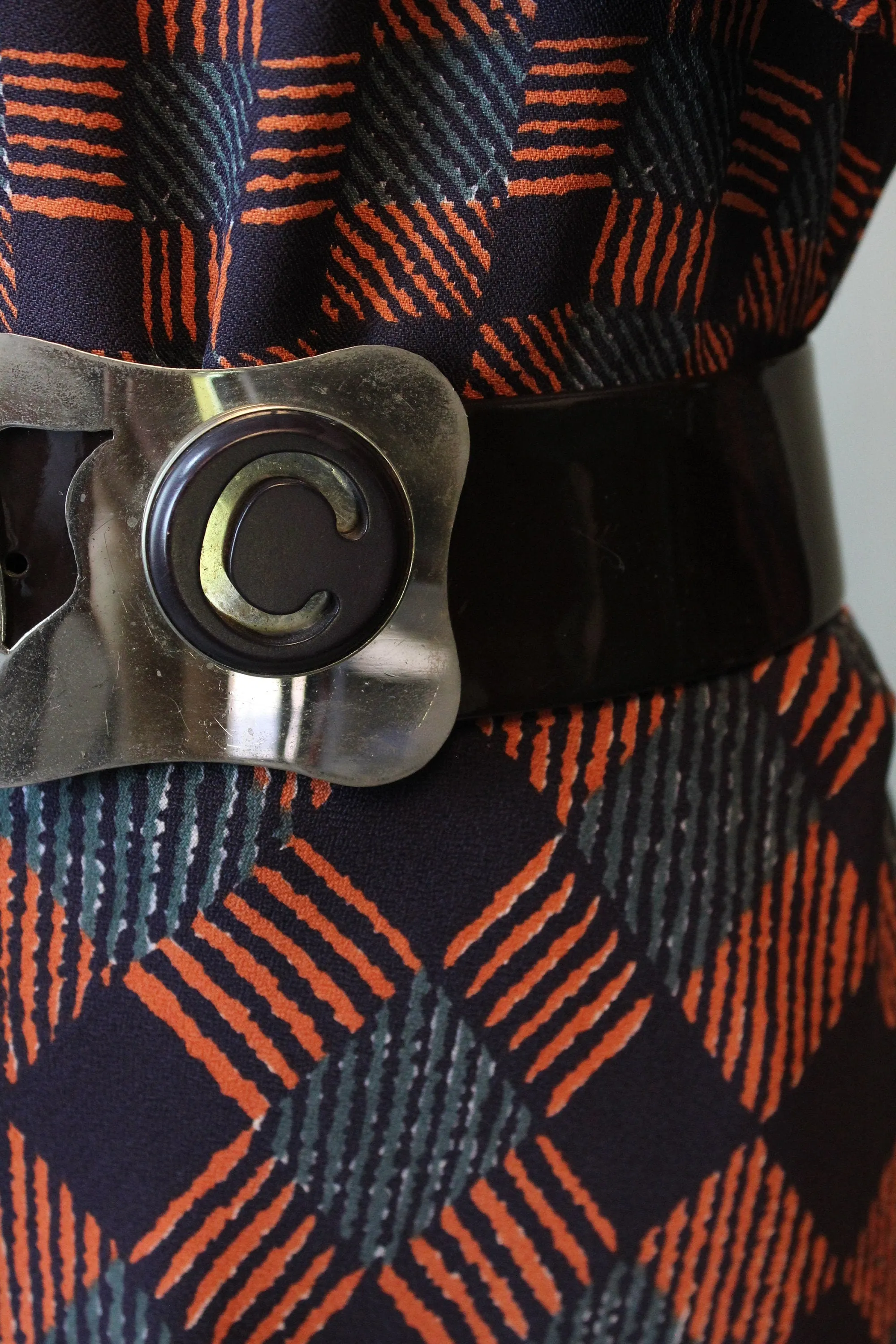 1960s RARE PIERRE CARDIN patent belt xs | new fall