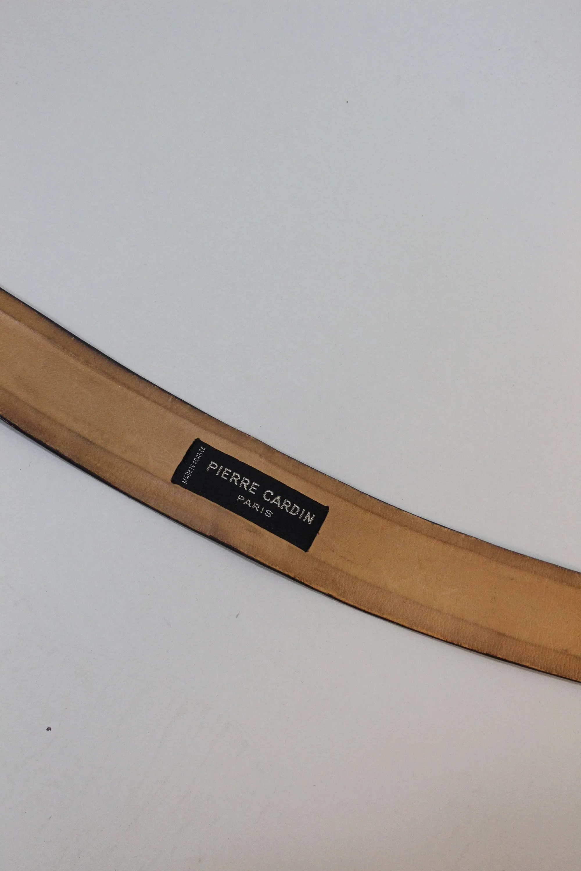 1960s RARE PIERRE CARDIN patent belt xs | new fall