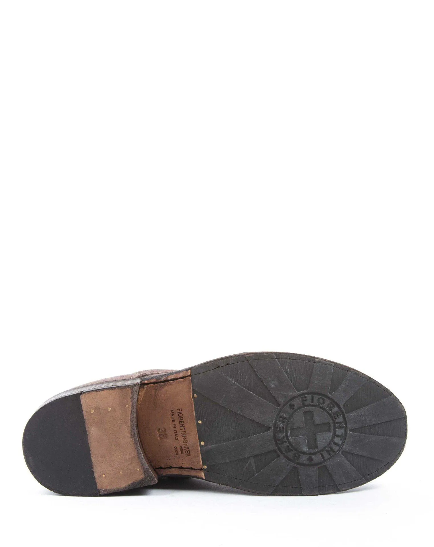 745 Brown Suede Lace-up Boots