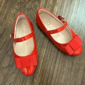 Age of Innocence Ellen Red Patent Leather Shoes