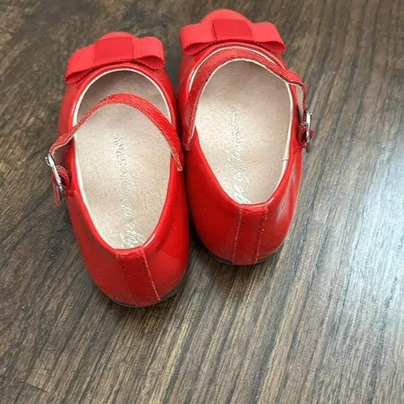 Age of Innocence Ellen Red Patent Leather Shoes