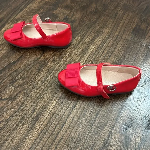 Age of Innocence Ellen Red Patent Leather Shoes