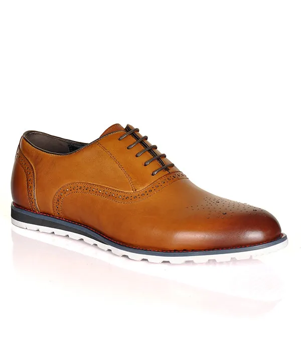 Aldo Oxford Brown Leather Shoes