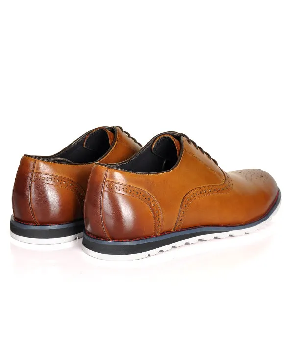 Aldo Oxford Brown Leather Shoes