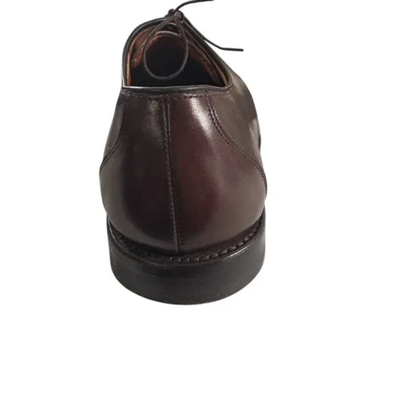 Allen Edmonds Burton Men' color Bourbon Leather Lace Up Derby Shoes 11