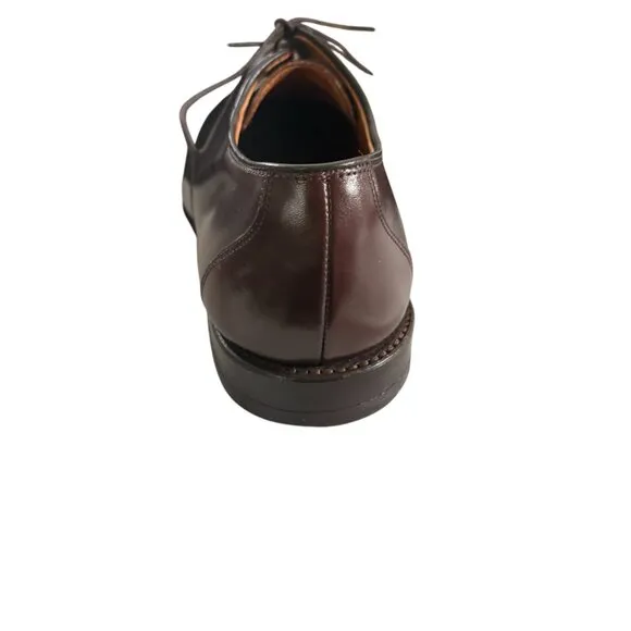 Allen Edmonds Burton Men' color Bourbon Leather Lace Up Derby Shoes 11