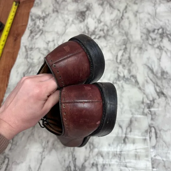 Allen Edmonds Hastings Oxford Dress Shoes brown size 11 SCUFF