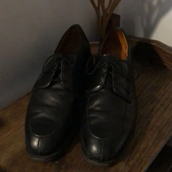 Allen Edmonds Kenneth Black Leather Dress Shoe