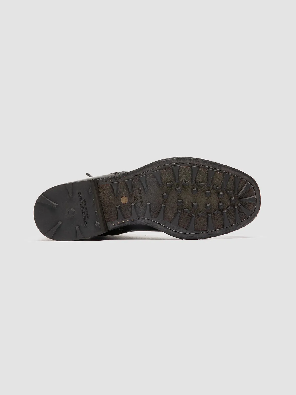 ARBUS 029 - Black Leather Ankle Boots