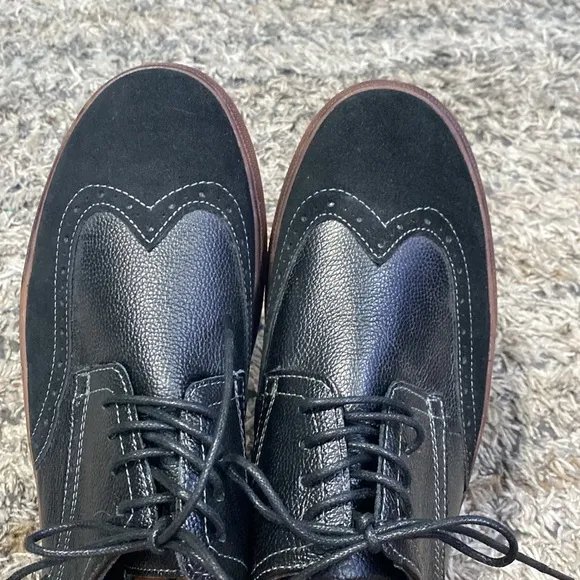 Arkbirds mens Oxford sneaker leather upper rubber outsole size 10.5