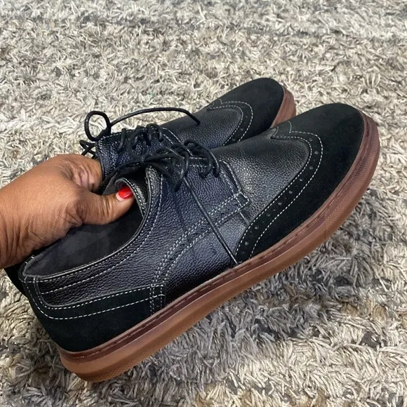 Arkbirds mens Oxford sneaker leather upper rubber outsole size 10.5