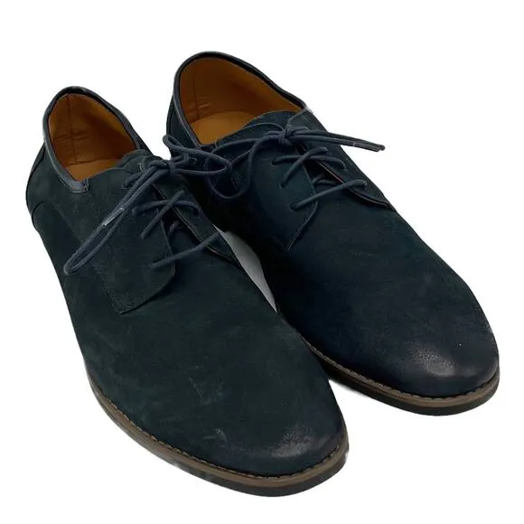 Baldi London Men's Analisa Suede shoes in Navy Size 8