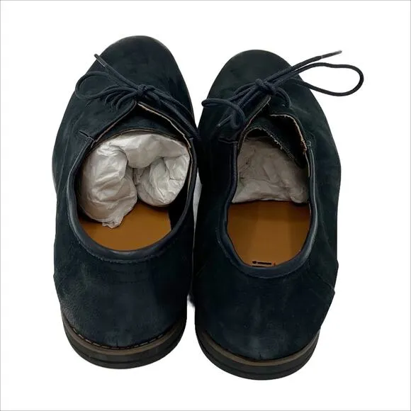 Baldi London Men's Analisa Suede shoes in Navy Size 8