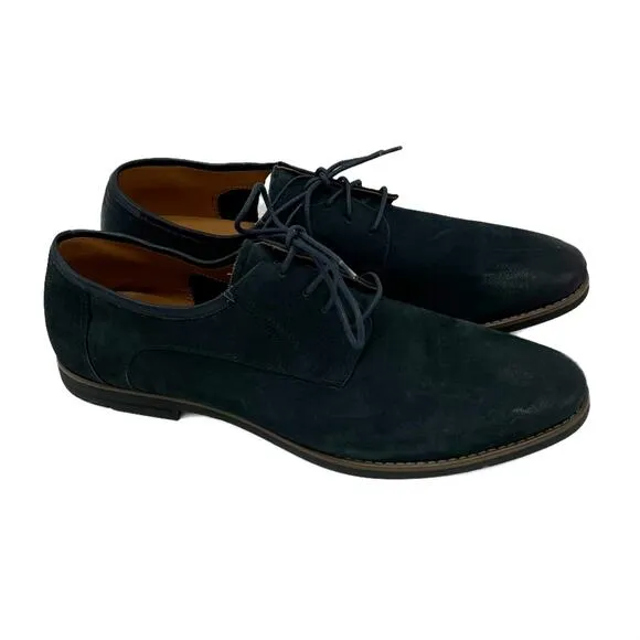 Baldi London Men's Analisa Suede shoes in Navy Size 8
