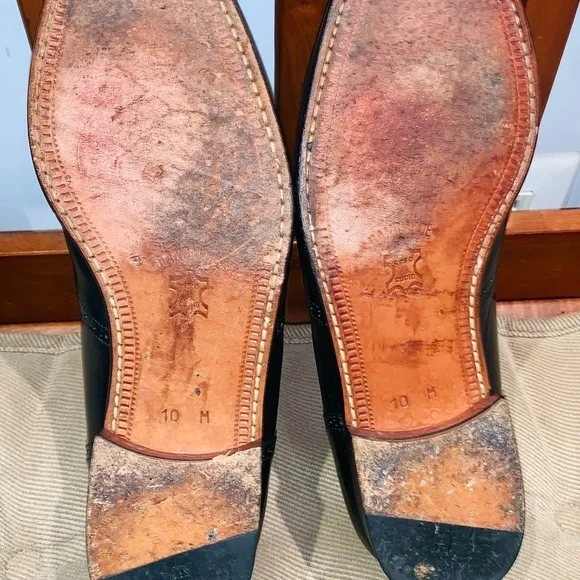 Belmondo Leather Tassel Metalion Loafer. Made in Spain.
