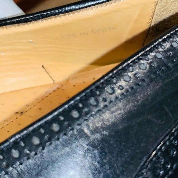 Belmondo Leather Tassel Metalion Loafer. Made in Spain.