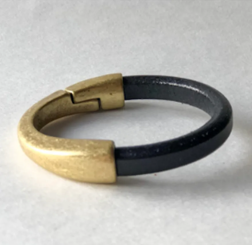 Black & AB - Large Width - Magnetic Cuff - WHSL