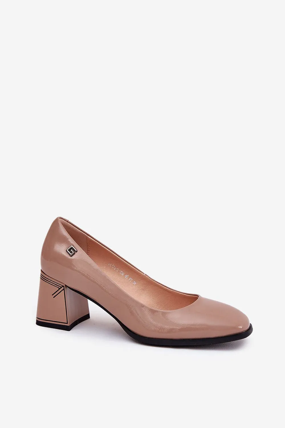 Block heel pumps Step in style