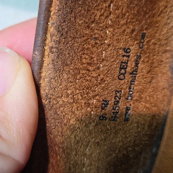 Born Mens Leather Andes Penny Loafer Oxford shoes sz 9.5