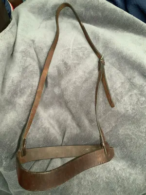 Brown full size hunter noseband FREE POSTAGE