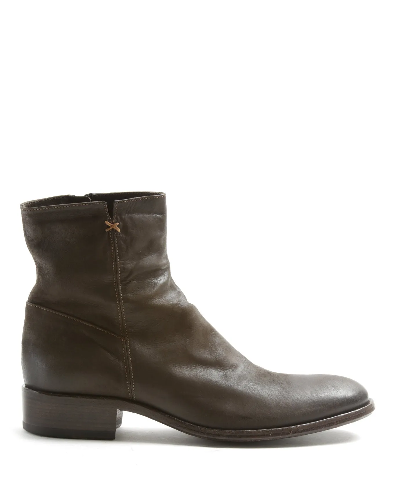 CALE Brown Leather Boots