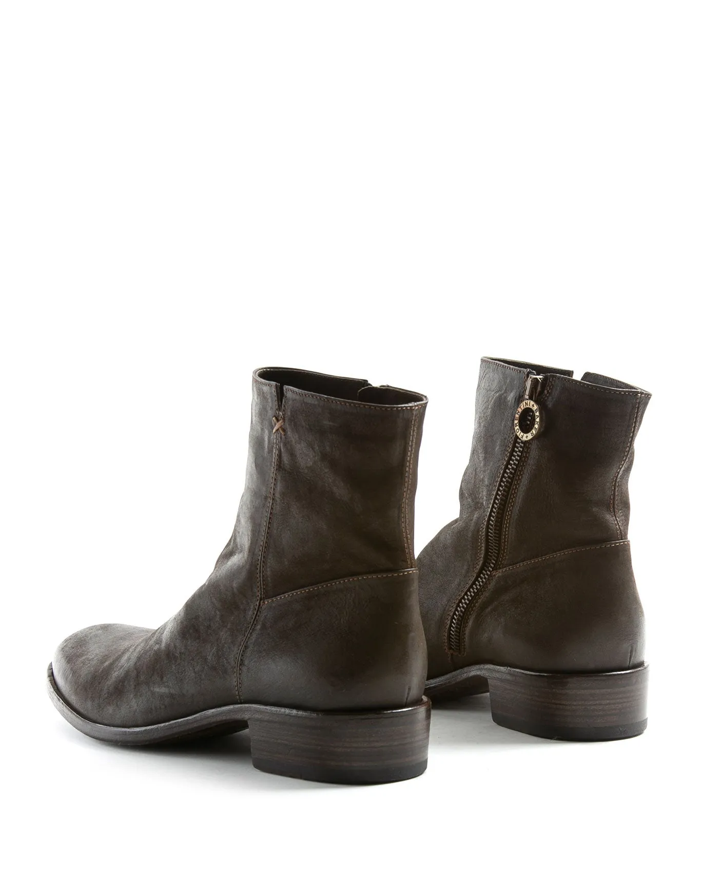 CALE Brown Leather Boots