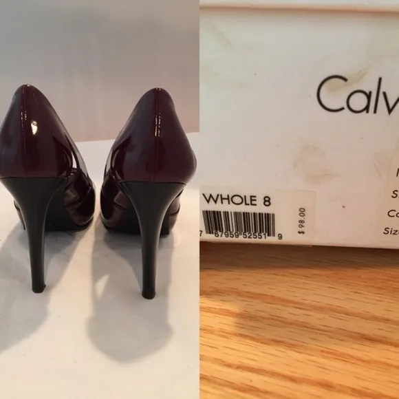 CALVIN Klein &quot;Passion&quot; patent pump