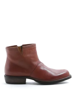 CECIL Brick Brown Leather Boots