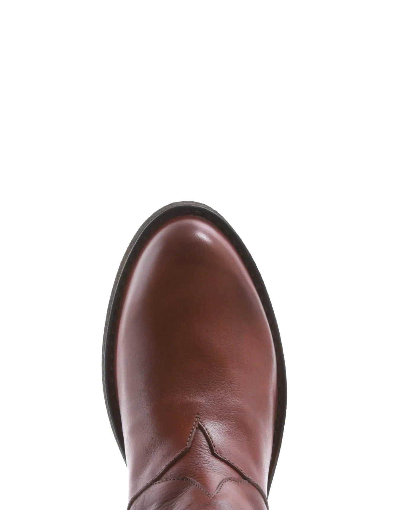 CECIL Brick Brown Leather Boots