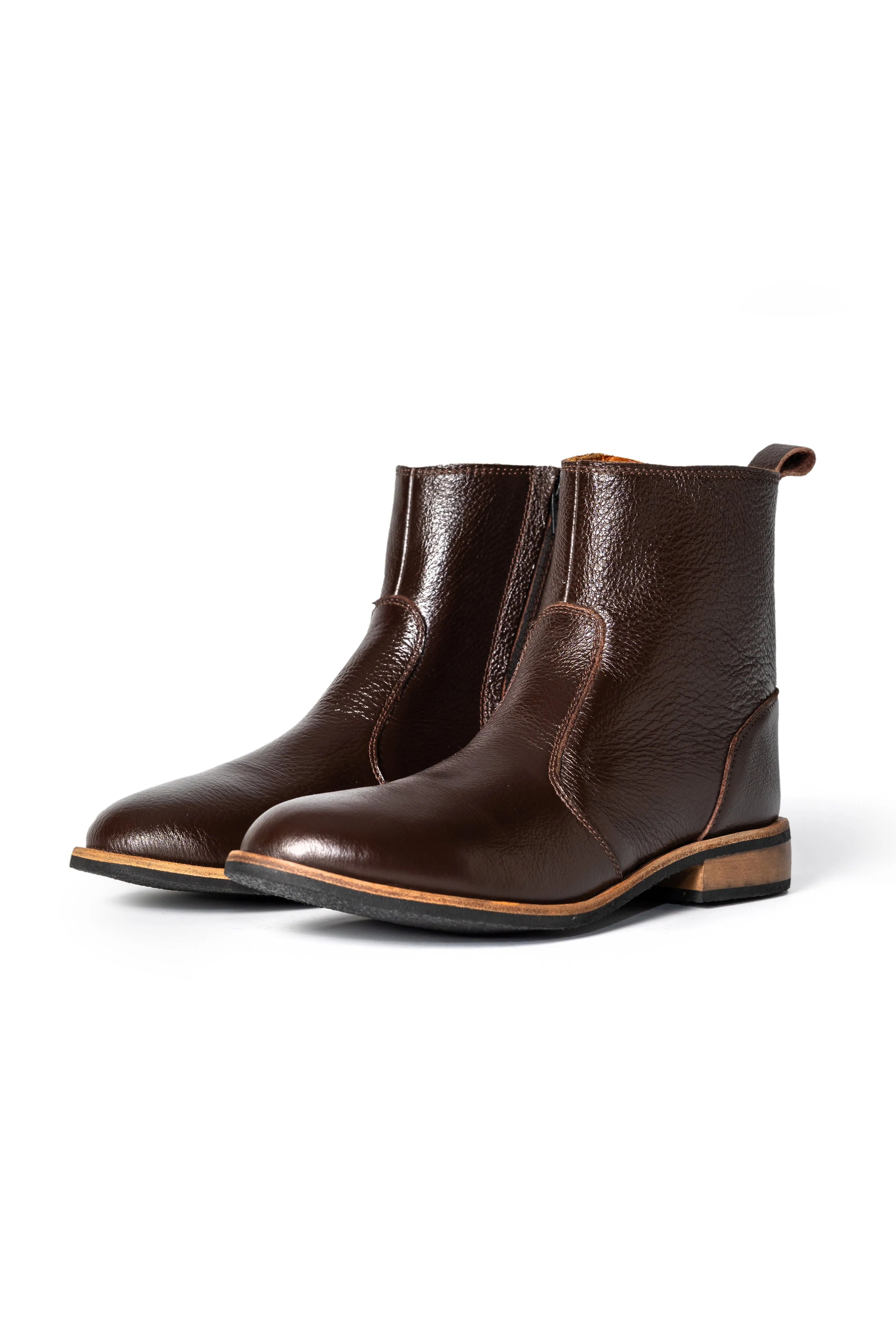 Celi Ankle Leather Boots