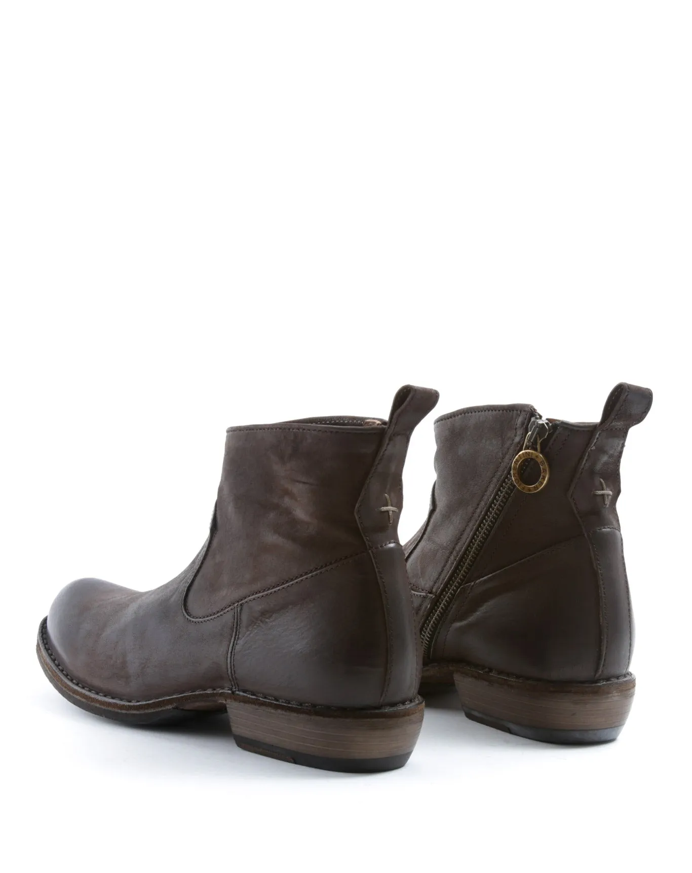 CENYS Brown Leather Boots