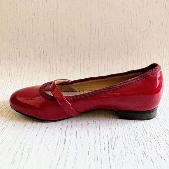 Charlotte Olympia Red Patent Leather Mary Jane Incy Dress Shoes EU 27 US 10T