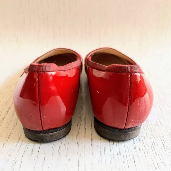 Charlotte Olympia Red Patent Leather Mary Jane Incy Dress Shoes EU 27 US 10T
