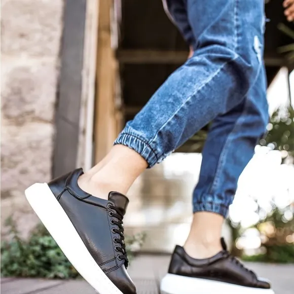 CHEKICH • CH257 CBT Estrella Men Sneaker Black Shoes
