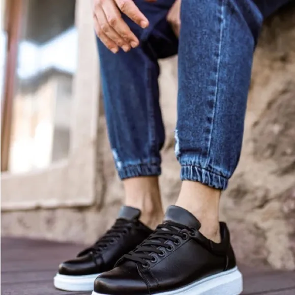 CHEKICH • CH257 CBT Estrella Men Sneaker Black Shoes