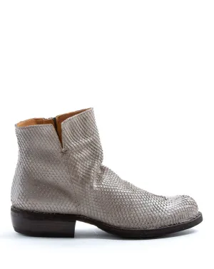 CHILL Silver Leather Boots