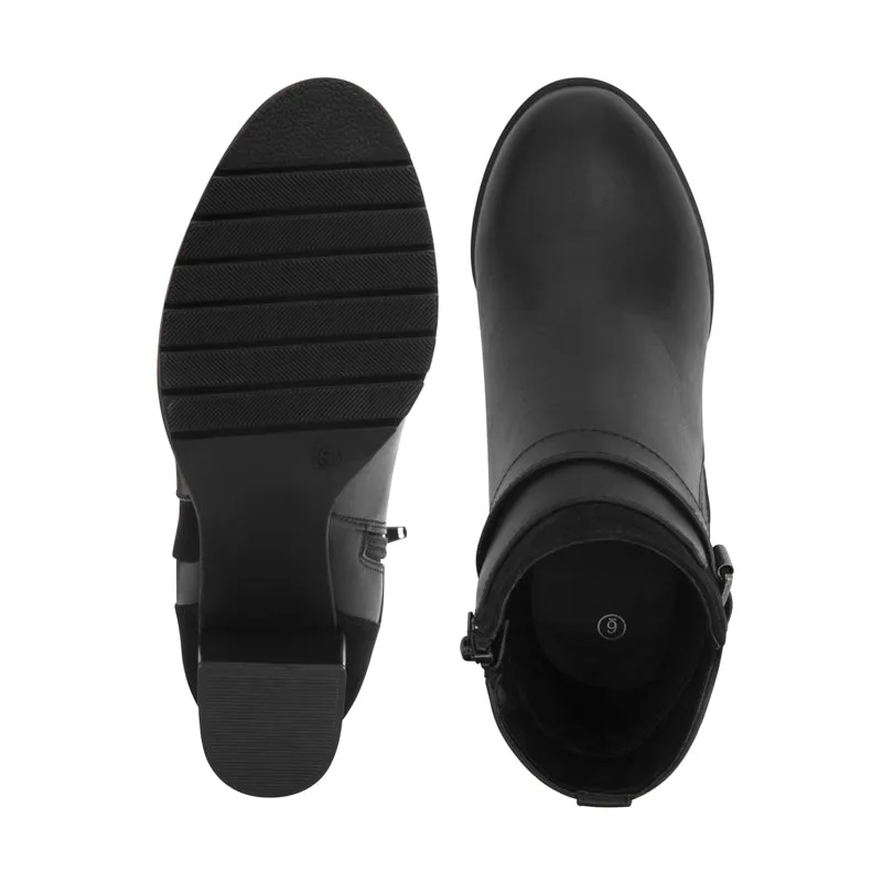 Chunky Ankle Booties Mysoft