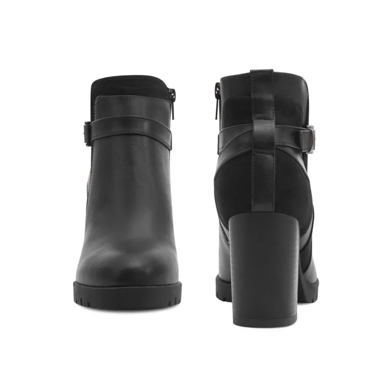 Chunky Ankle Booties Mysoft