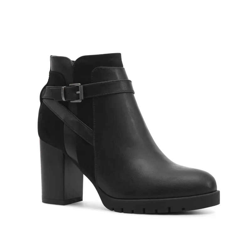 Chunky Ankle Booties Mysoft