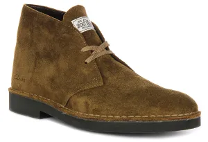 Clarks Desert Boots Evo In Olive For Men