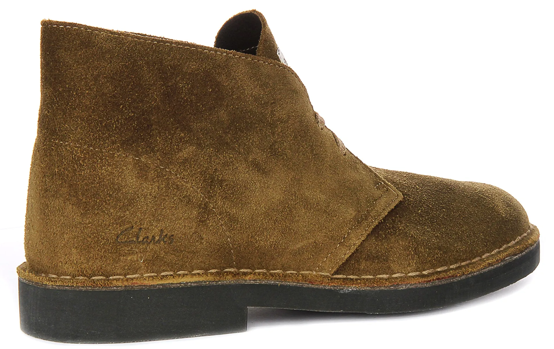 Clarks Desert Boots Evo In Olive For Men