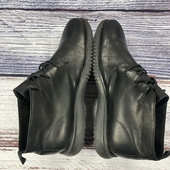 Cole Haan 2.Zerogrand C26198 Black Leather Chukka Boots, Men’s Size 11