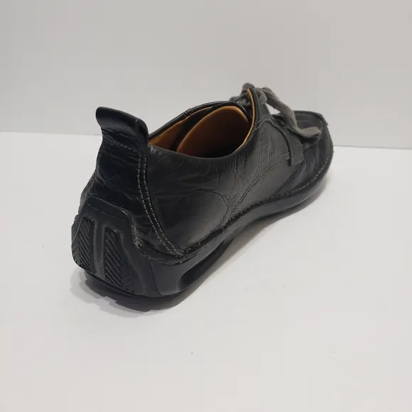 Cole Haan Men's Black Leather Loafer Shoes 10.5