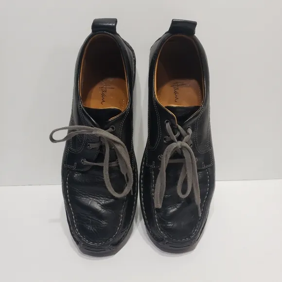 Cole Haan Men's Black Leather Loafer Shoes 10.5