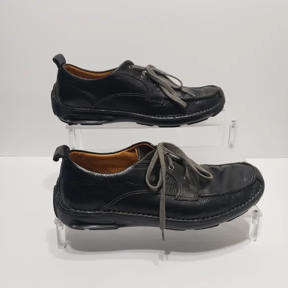 Cole Haan Men's Black Leather Loafer Shoes 10.5