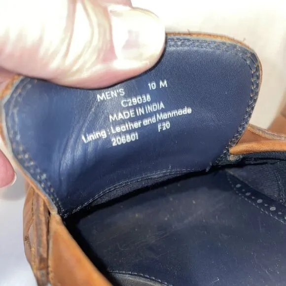 Cole Haan Men’s Dress Shoes Size 10 M Brown Leather Business Formal Wedding City