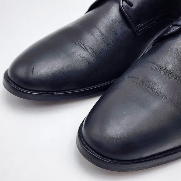 Cole Haan Mens Lenox Hill‎ C25810 Black Leather Oxford Dress Shoes Size 11 M