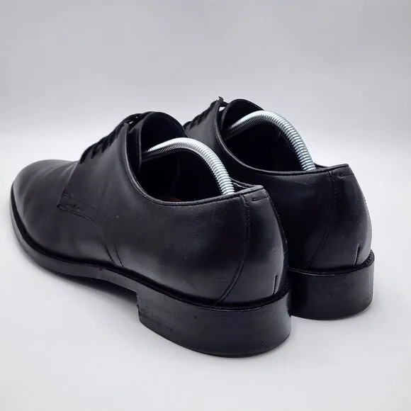 Cole Haan Mens Lenox Hill‎ C25810 Black Leather Oxford Dress Shoes Size 11 M