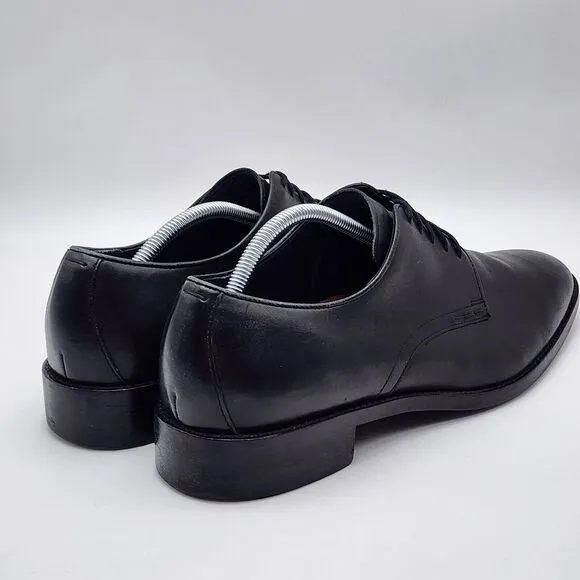 Cole Haan Mens Lenox Hill‎ C25810 Black Leather Oxford Dress Shoes Size 11 M