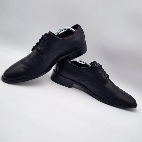 Cole Haan Mens Lenox Hill‎ C25810 Black Leather Oxford Dress Shoes Size 11 M